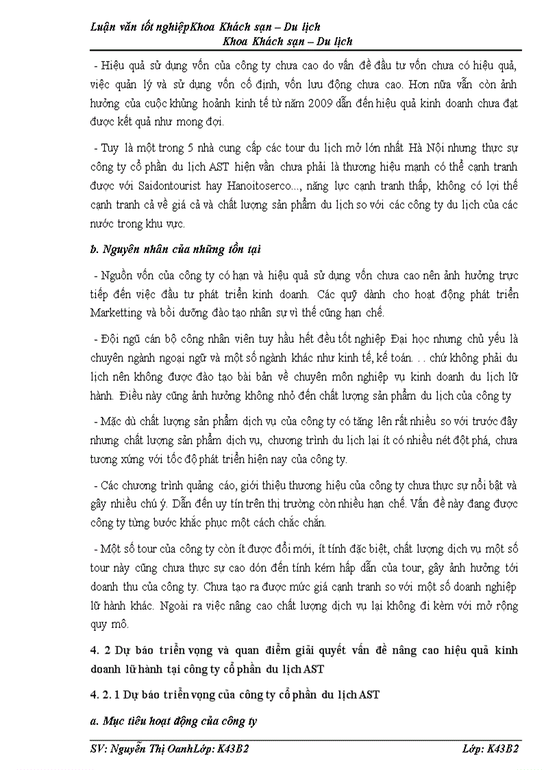 image for page Giải pháp nâng cao hiệu quả kinh doanh lữ hành tại công ty cổ phần du lịch AST 1