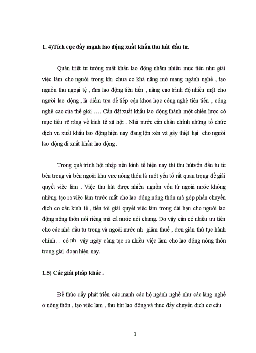 image for page Một số giải phát để giải quyết việc làm cho lao động nông thôn nước ta hiện nay 1