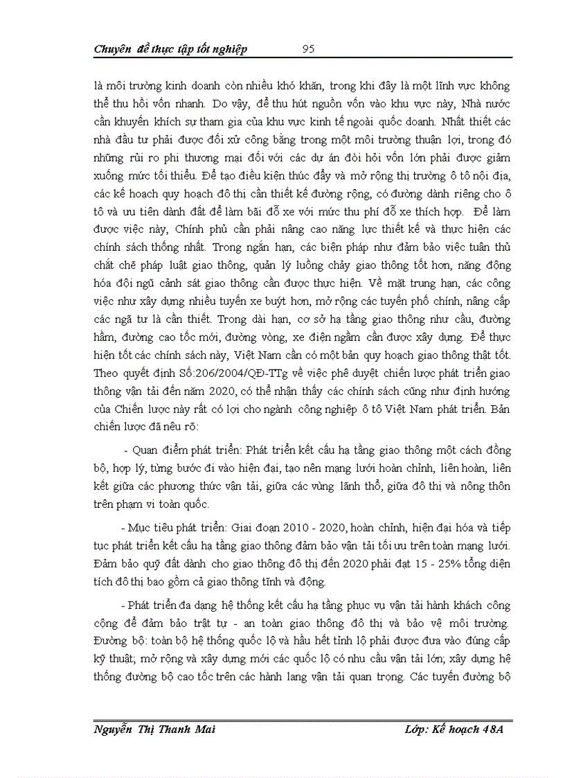 image for page Giải pháp phát triển ngành công nghiệp ô tô Việt Nam đến năm 2010 1