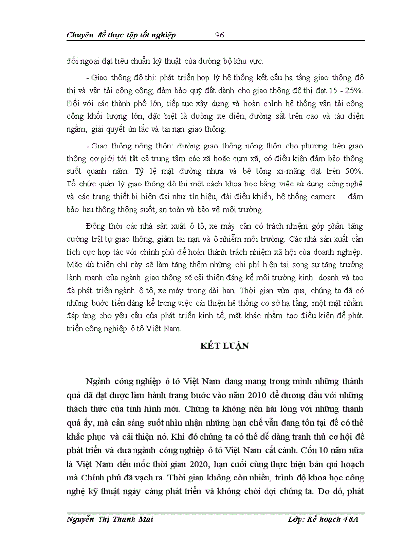 image for page Giải pháp phát triển ngành công nghiệp ô tô Việt Nam đến năm 2010 1