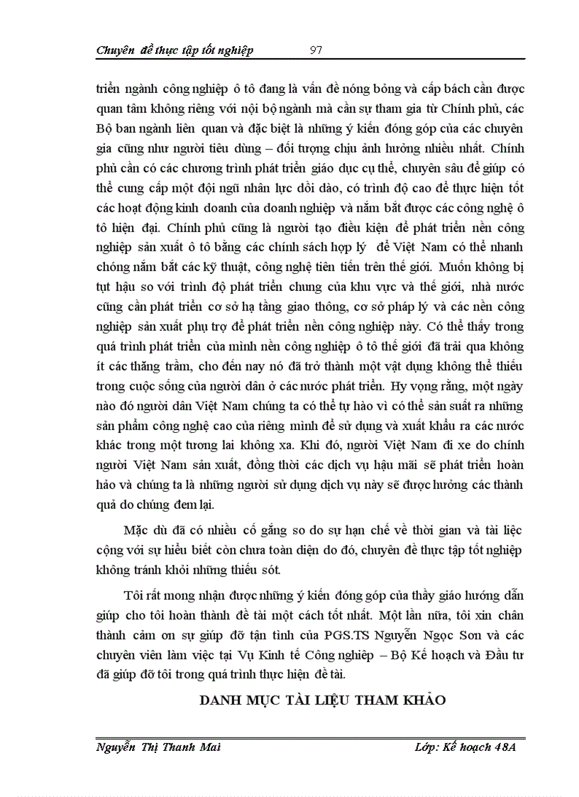 image for page Giải pháp phát triển ngành công nghiệp ô tô Việt Nam đến năm 2010 1