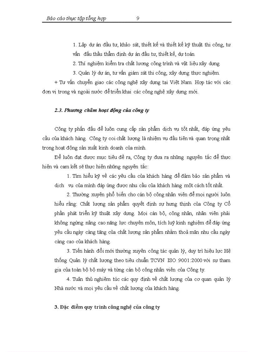 image for page Báo cáo thực tập tại Công ty cổ phần phát triển kỹ thuật xây dựng