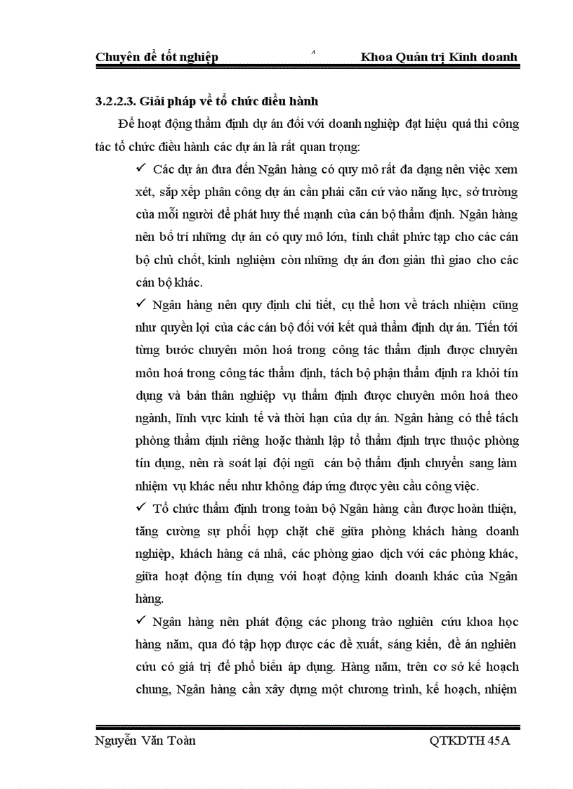 image for page Hoàn thiện hoạt động thẩm định dự án đối với doanh nghiệp của Ngân hàng Nông nghiệp và Phát triển Nông thôn huyện Bình Xuyên 1