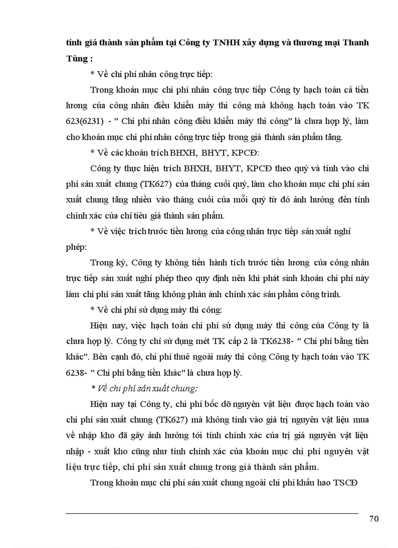 image for page Tổ chức công tác kế toán tập hợp chi phí và tính giá thành sản phẩm tại Công ty TNHH Xây dựng và Thương mại Thanh Tùng 1