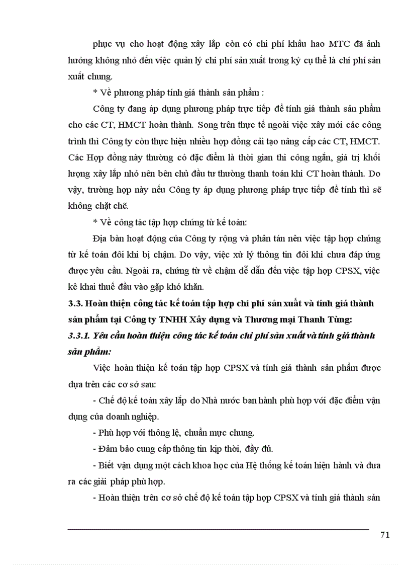 image for page Tổ chức công tác kế toán tập hợp chi phí và tính giá thành sản phẩm tại Công ty TNHH Xây dựng và Thương mại Thanh Tùng 1