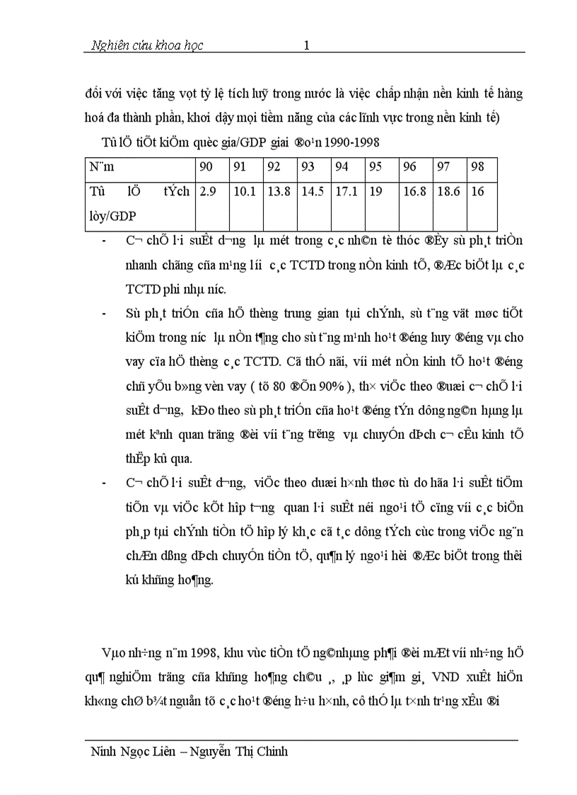 image for page Hiệu quả của công cụ lãi suất trong điều hành cstt của nhnn việt nam