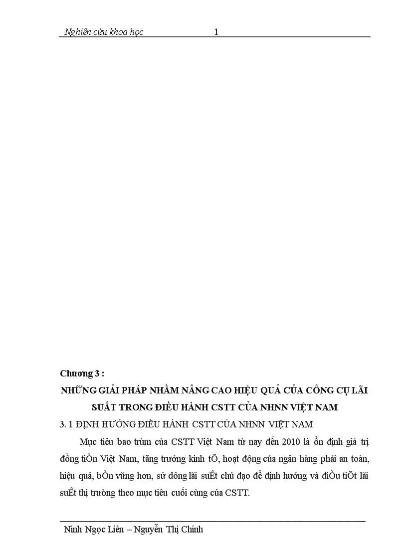 image for page Hiệu quả của công cụ lãi suất trong điều hành cstt của nhnn việt nam