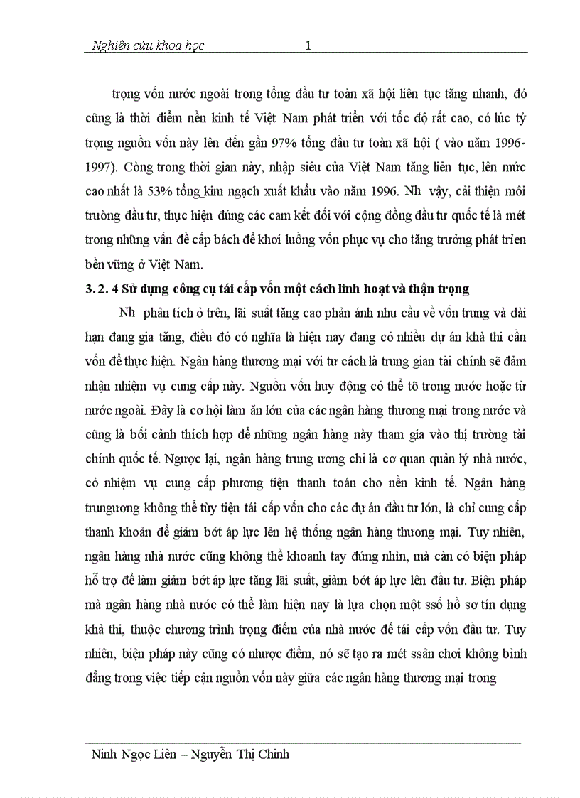 image for page Hiệu quả của công cụ lãi suất trong điều hành cstt của nhnn việt nam