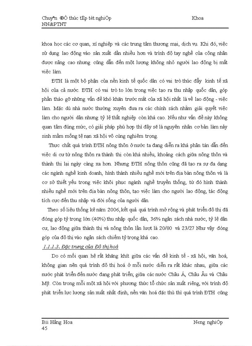 image for page Thực trạng và giải pháp chuyển đổi nghề nghiệp cho người lao động trong quá trình ĐTH nông thôn ở huyện Kinh Môn tỉnh Hải Dương 1