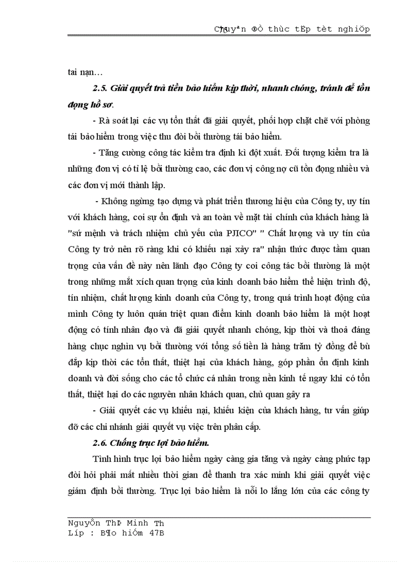 image for page Nâng cao nghiệp vụ bảo hiểm hàng hóa tại công ty bảo hiểm PJICO 1