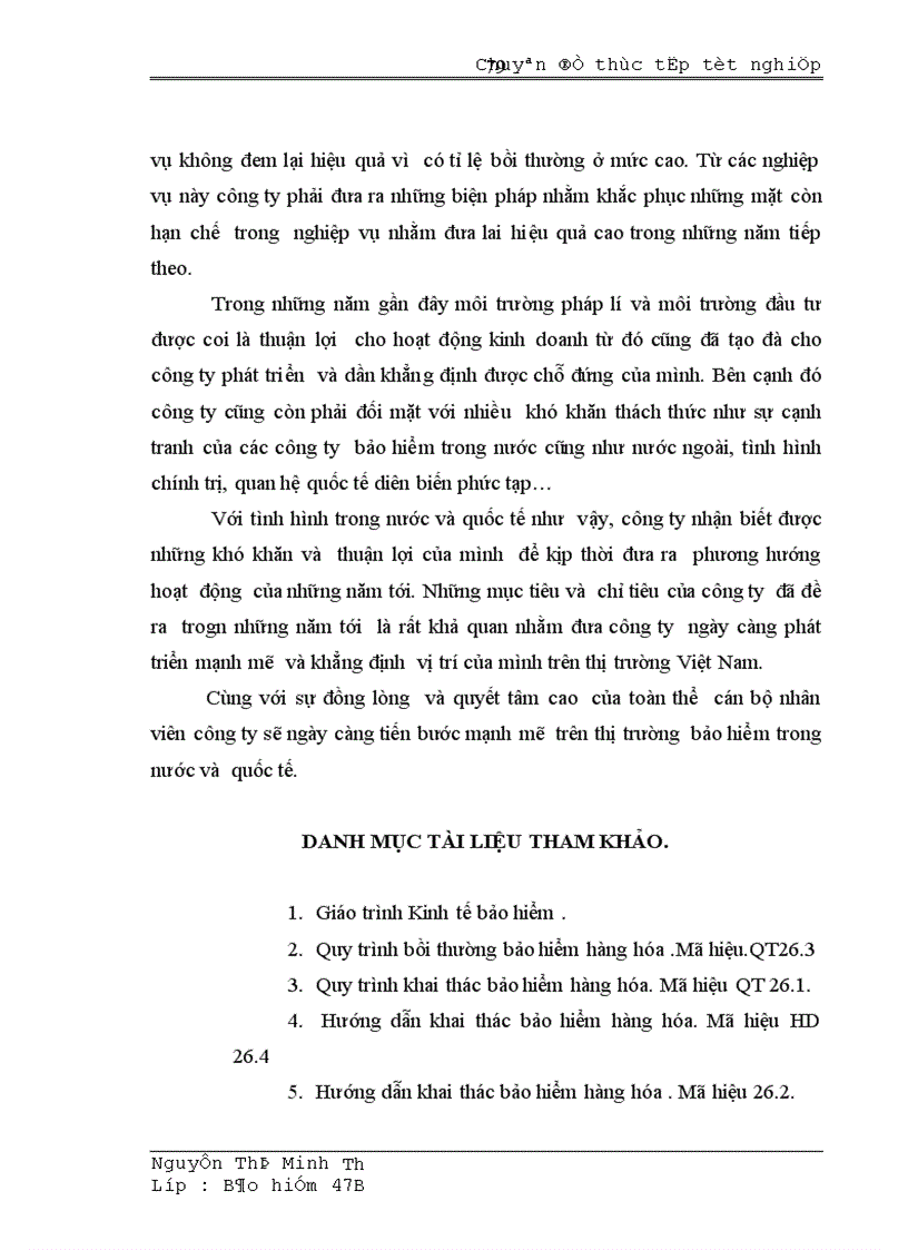 image for page Nâng cao nghiệp vụ bảo hiểm hàng hóa tại công ty bảo hiểm PJICO 1