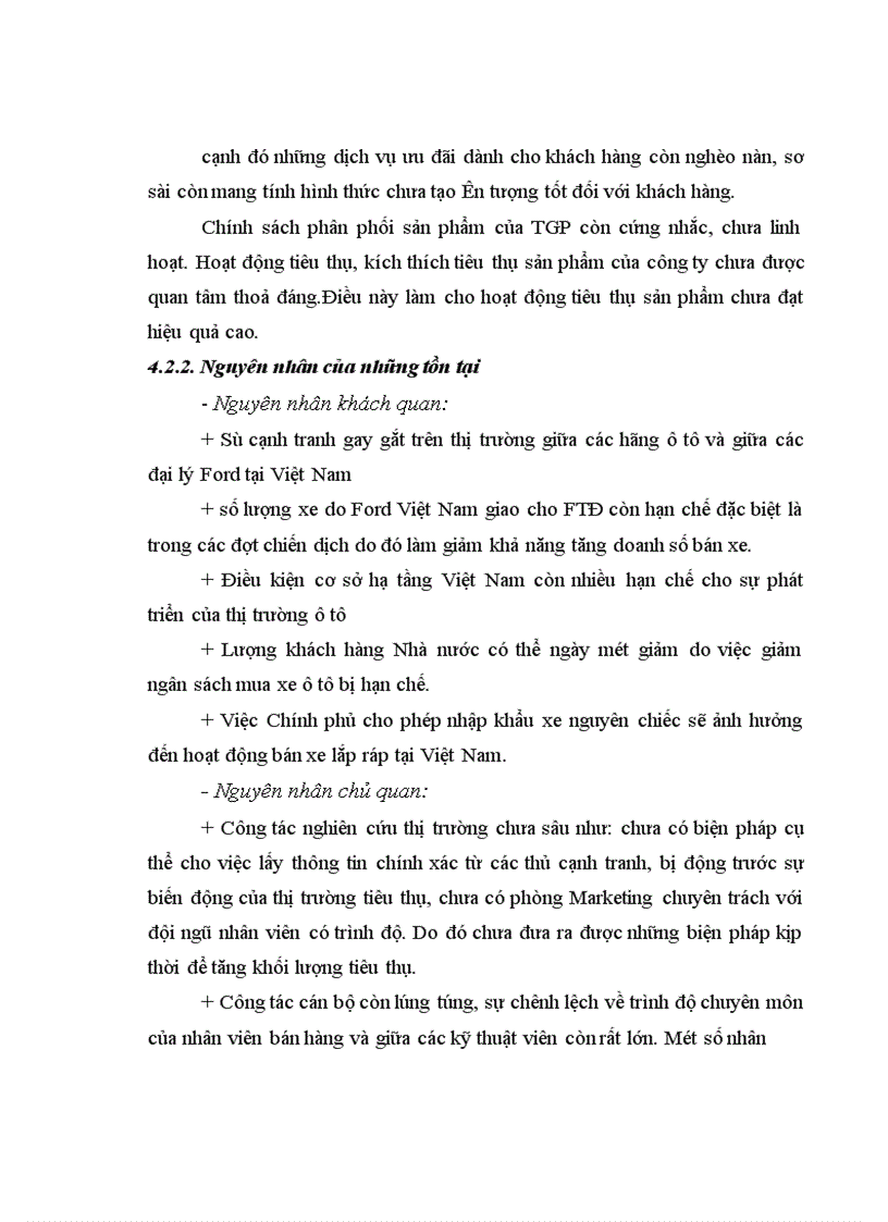 image for page Tình hình hoạt động marketing của công ty cô phâ n đa i ly Ford Thu Đô 1