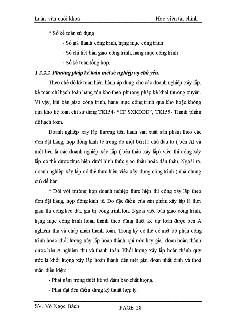 image for page Công tác kế toán bàn giao công trình doanh thu và xác định kết quả xây lắp tại Công ty Đầu tư và Xây dựng Phương Bắc