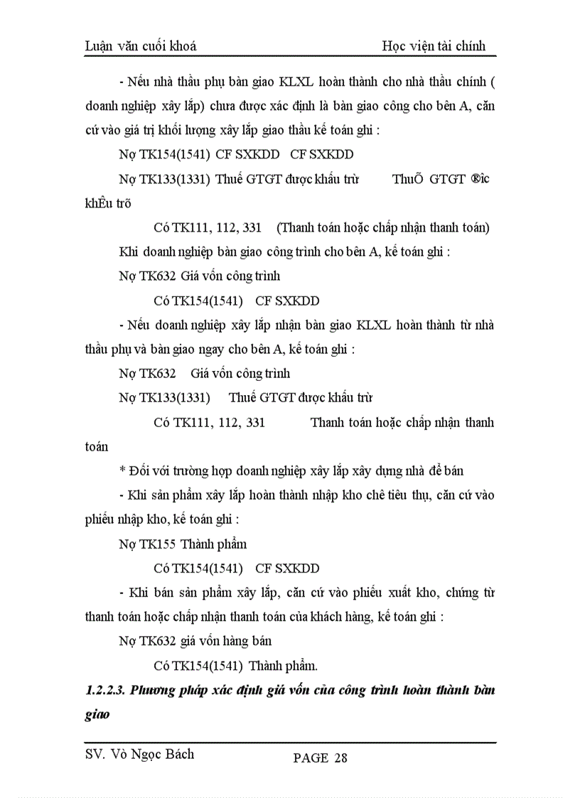 image for page Công tác kế toán bàn giao công trình doanh thu và xác định kết quả xây lắp tại Công ty Đầu tư và Xây dựng Phương Bắc