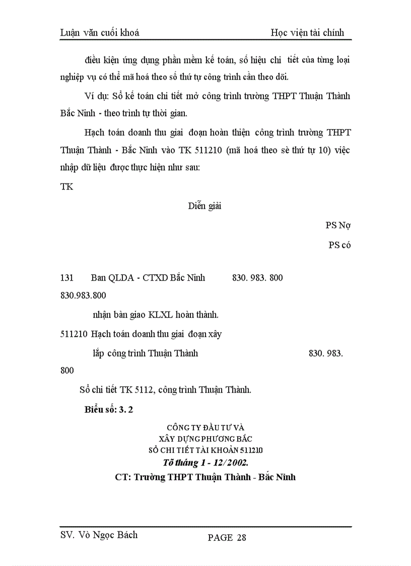 image for page Công tác kế toán bàn giao công trình doanh thu và xác định kết quả xây lắp tại Công ty Đầu tư và Xây dựng Phương Bắc