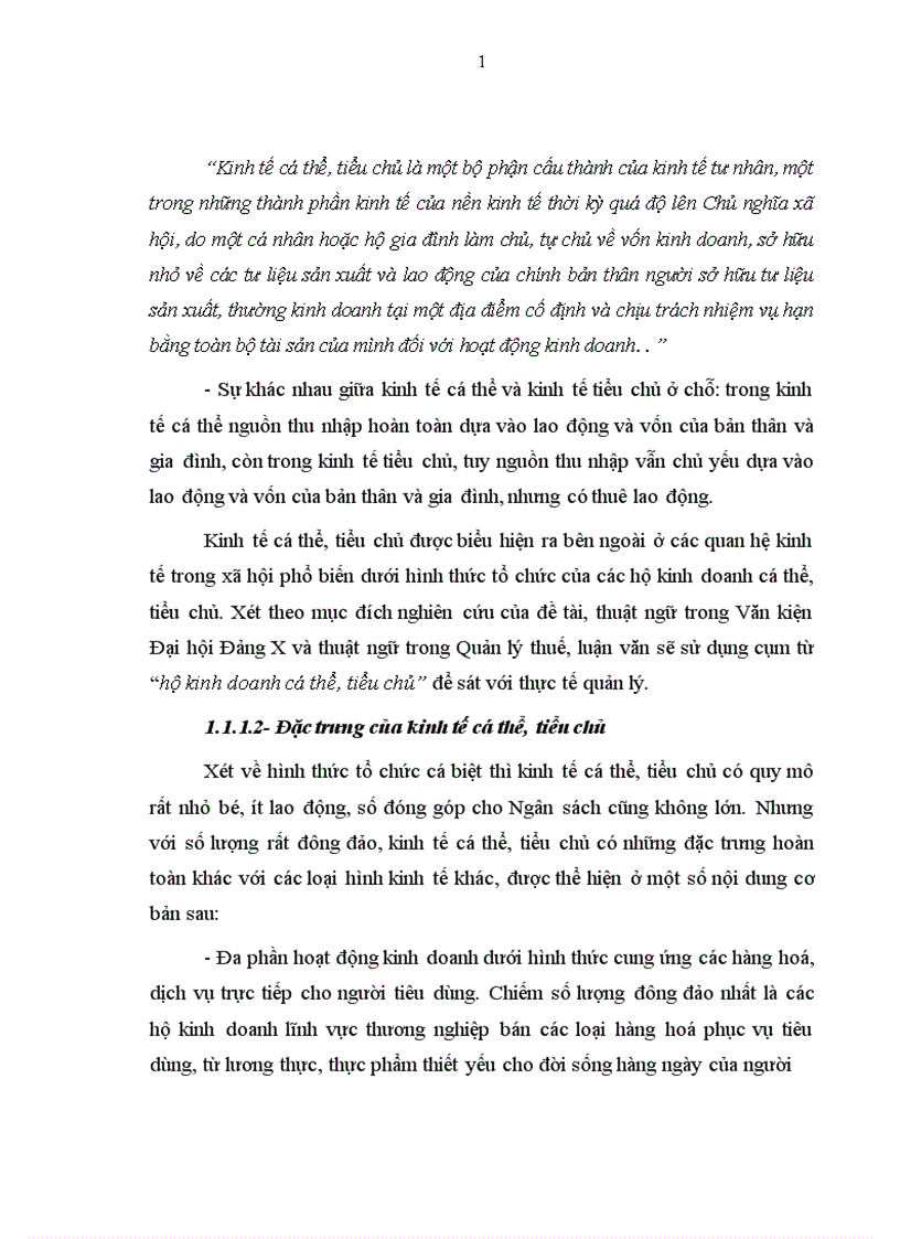 image for page Vai trò nhà nước về quản lý thuế đối với kinh tế cá thể tiểu chủ