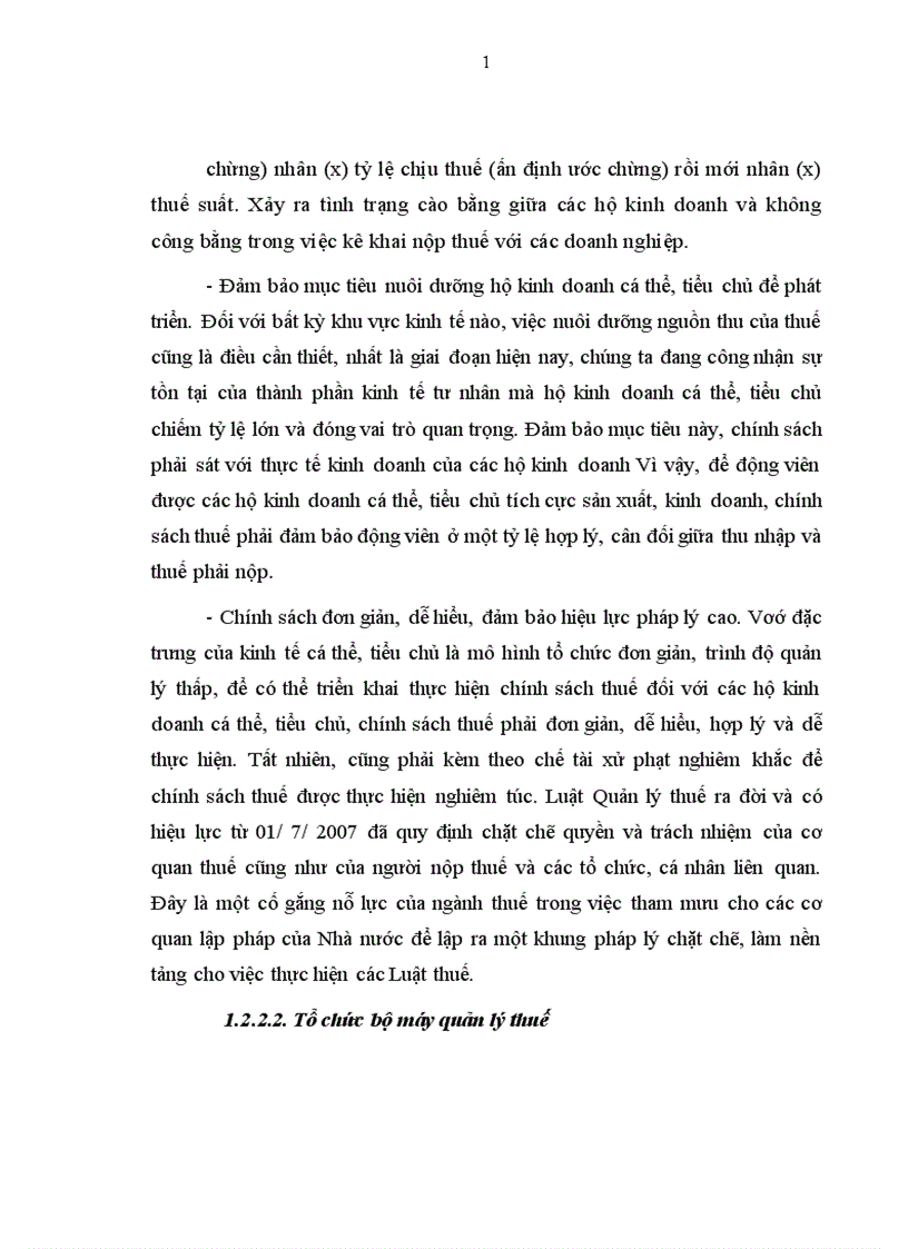 image for page Vai trò nhà nước về quản lý thuế đối với kinh tế cá thể tiểu chủ