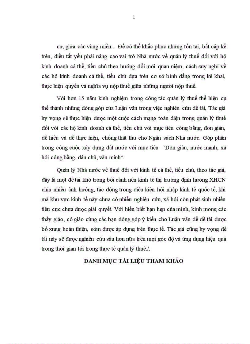 image for page Vai trò nhà nước về quản lý thuế đối với kinh tế cá thể tiểu chủ