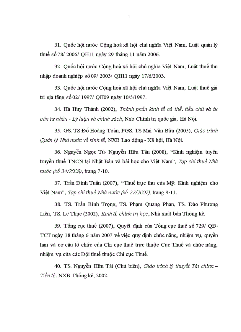 image for page Vai trò nhà nước về quản lý thuế đối với kinh tế cá thể tiểu chủ