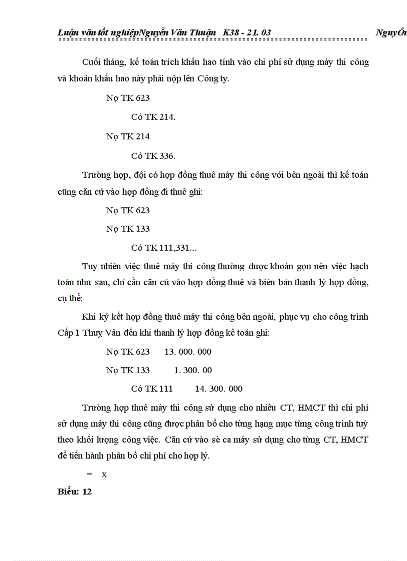 image for page Kế toán tập hợp chi phí sản xuất và tính giá thành sản phẩm xây lắp ở Công ty Xây Dựng Số 1 Phú Thọ 1