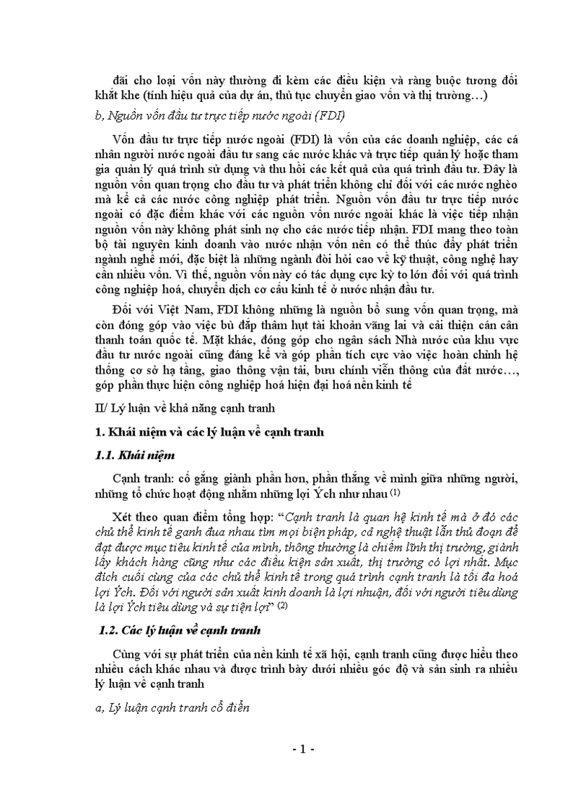 image for page Thực trạng và giải pháp đầu tư nâng cao khả năng cạnh tranh của ngành dệt may Việt Nam 1