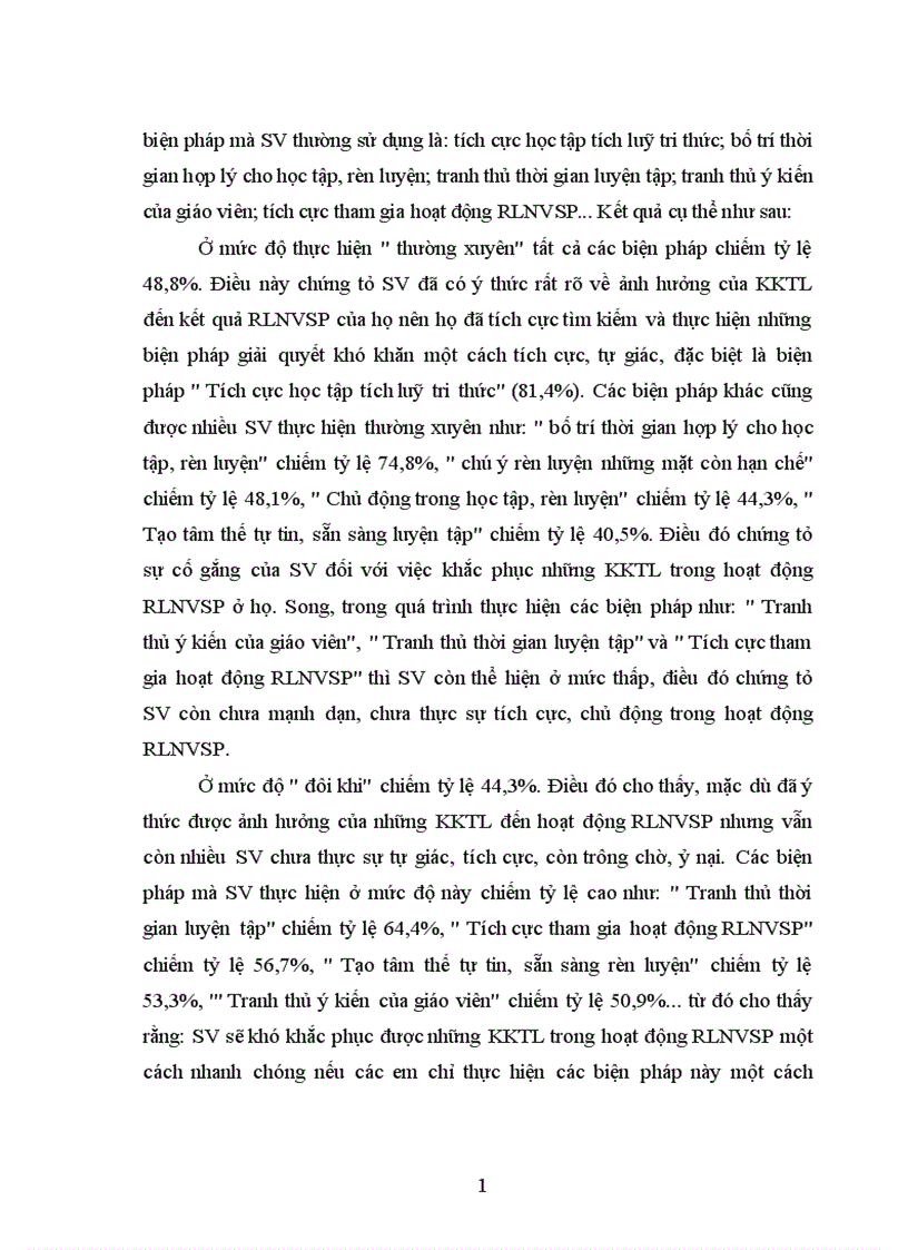 image for page Một số khó khăn tâm lý trong hoạt động rèn luyện nghiệp vụ sư phạm của sinh viên trường Cao đẳng sư phạm Điện Biên