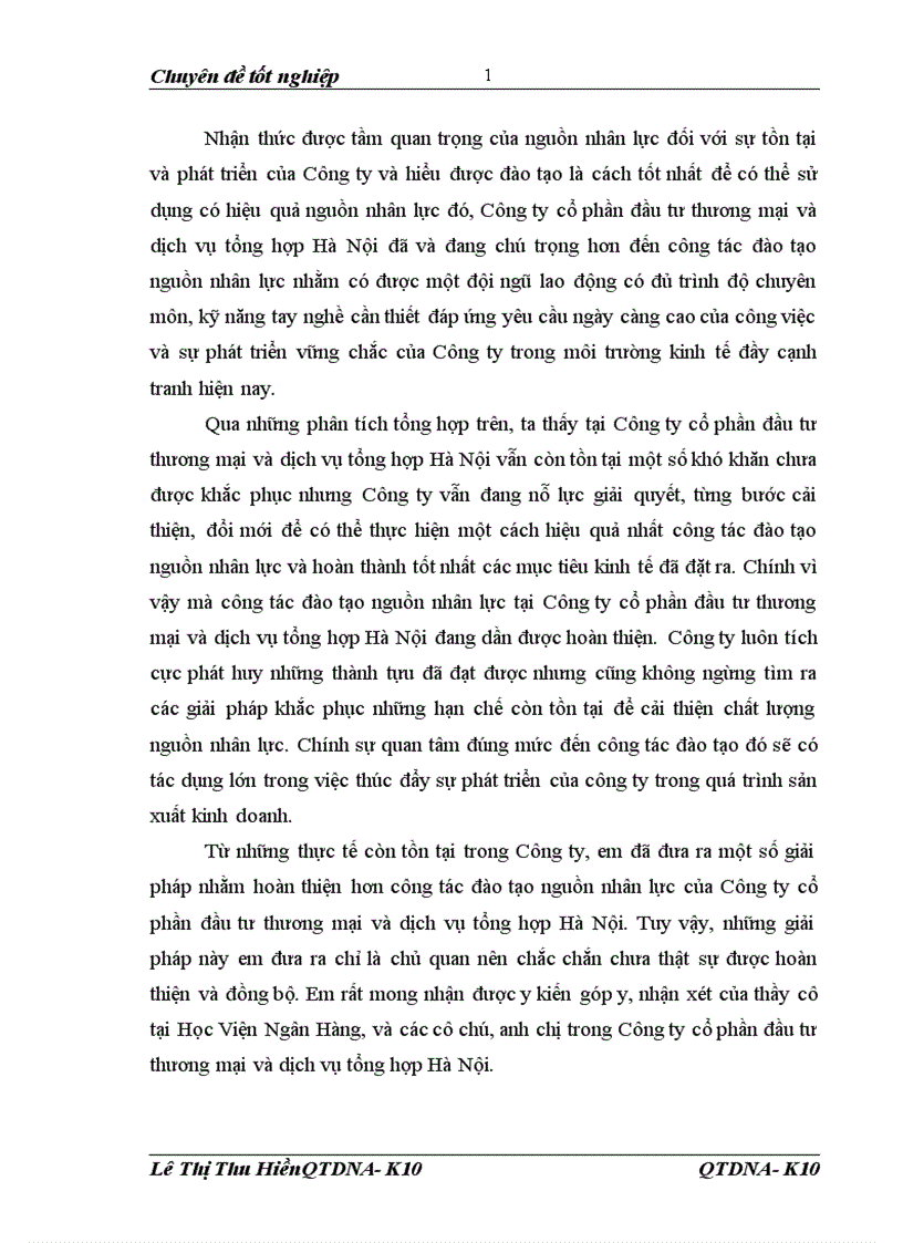 image for page Giải pháp hoàn thiện công tác đào tạo nguồn nhân lực tại Công ty cổ phần đầu tư thương mại và dịch vụ tổng hợp Hà Nội