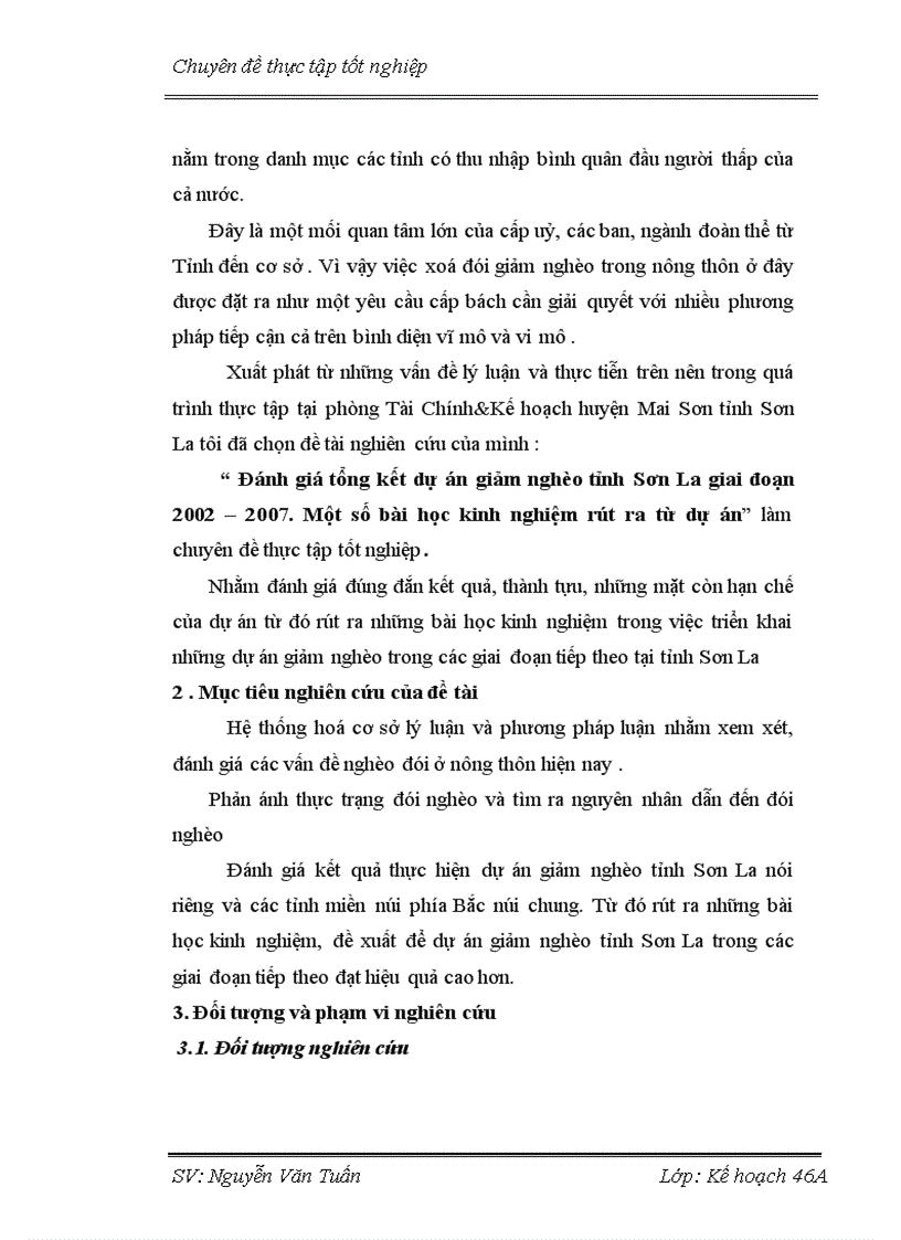 image for page Đánh giá tổng kết dự án giảm nghèo tỉnh Sơn La giai đoạn 2002 2007 Một số bài học kinh nghiệm rút ra từ dự án 1