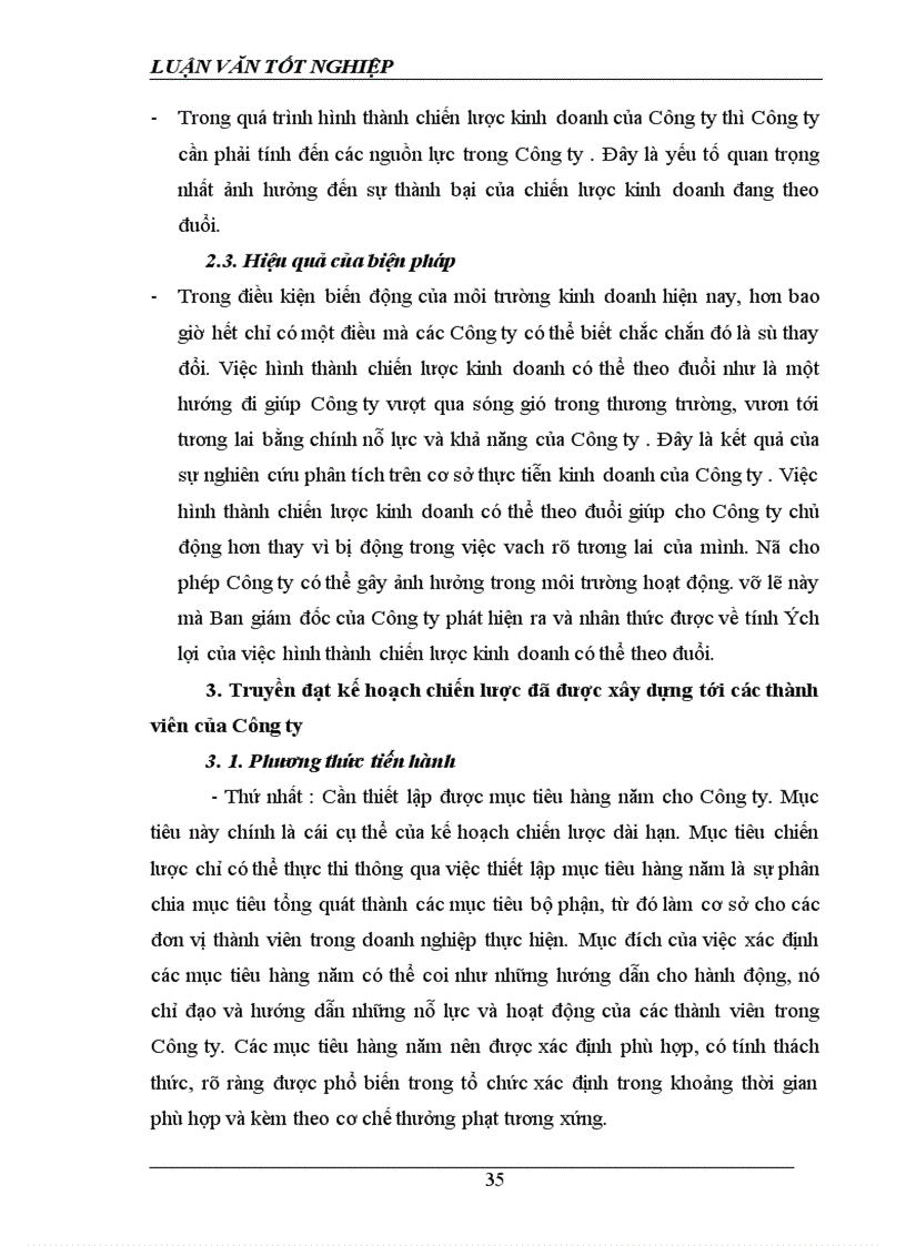 image for page Thực trạng về kế hoạch chiến lược của Công ty Cổ Phần Đại Thắng trong những năm vừa qua 1