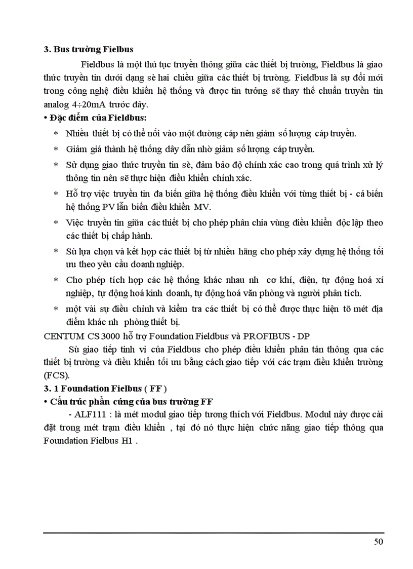 image for page Nghiên cứu hệ điều khiển CENTUM CS3000 và ứng dụng trong công đoạn trộn bột nhà máy xeo Công ty giấy Bãi Bằng