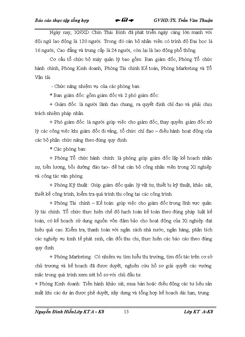 image for page Kế toán chi phí sản xuất và tính giá thành sản phẩm xây lắp tại Xí nghiệp Xây dựng Chín Thái Bính 1
