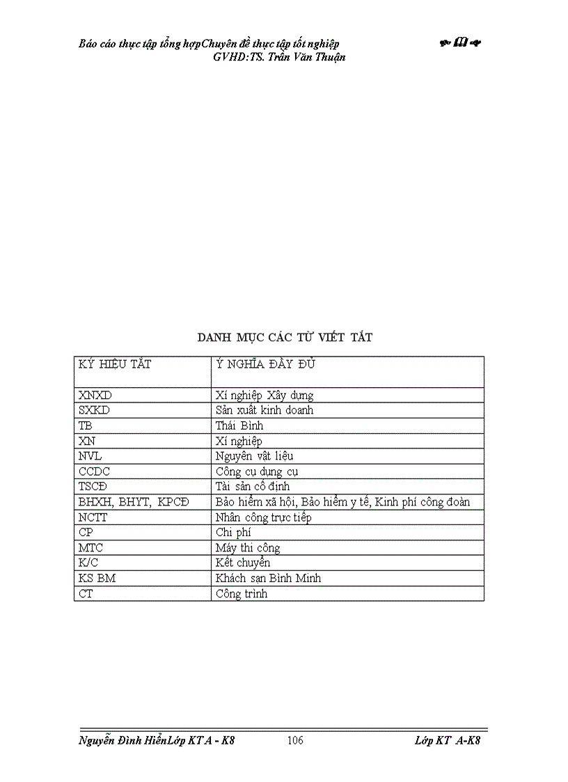 image for page Kế toán chi phí sản xuất và tính giá thành sản phẩm xây lắp tại Xí nghiệp Xây dựng Chín Thái Bính 1