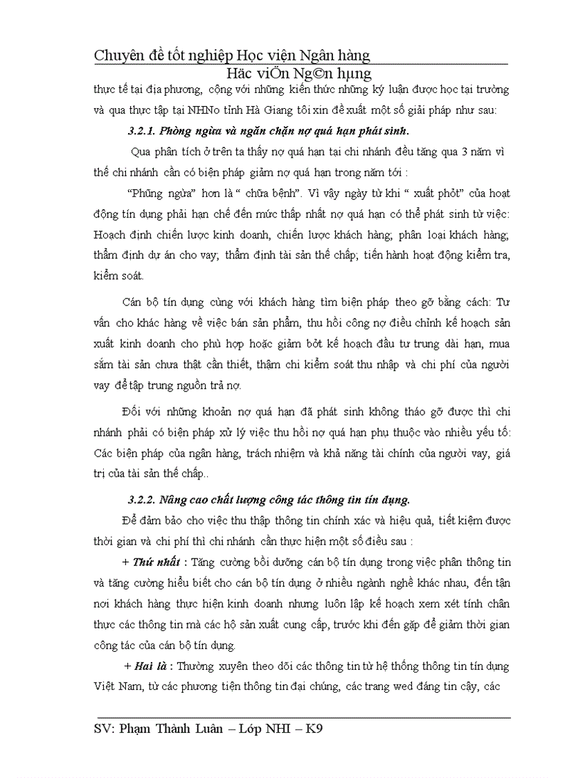 image for page Giải pháp nhằm nâng cao chất lượng tín dụng hộ sản xuất tại NHNo PTNT chi nhánh tỉnh Hà Giang