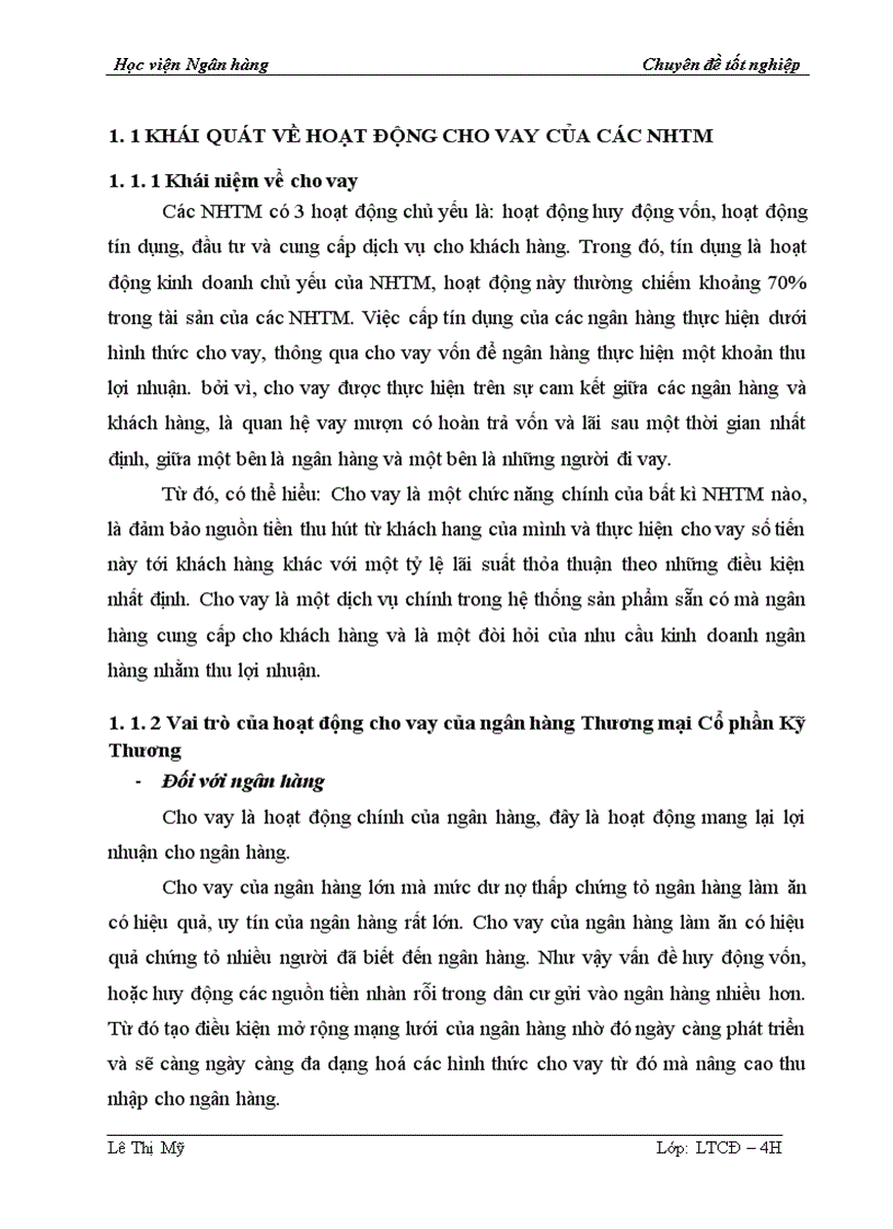 image for page Nâng cao chất lượng cho vay tiêu dùng tại Ngân hàng Thương mại Cổ phần Kỹ Thương Việt Nam Chi nhánh Qũy tiết kiệm Nguyễn Hữu Thọ 1