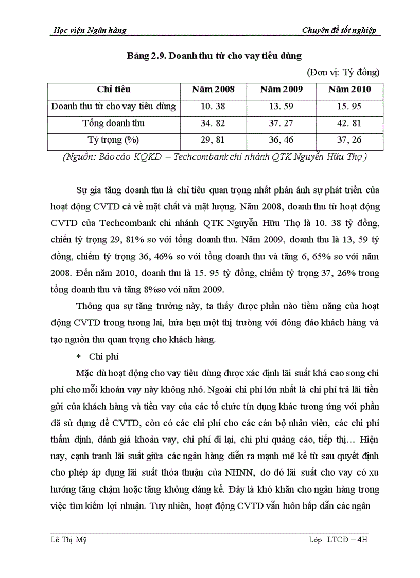 image for page Nâng cao chất lượng cho vay tiêu dùng tại Ngân hàng Thương mại Cổ phần Kỹ Thương Việt Nam Chi nhánh Qũy tiết kiệm Nguyễn Hữu Thọ 1