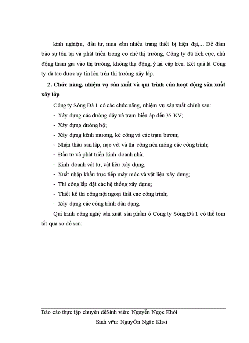 image for page Hoàn thiện chi phí sản xuất và tính giá thành sản phẩm xây lắp tại Công ty Sông Đà 1 1