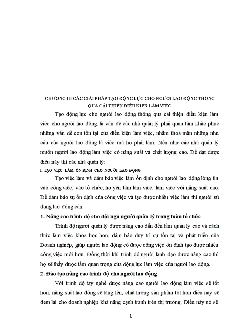 image for page Tạo động lực cho người lao động thông qua cải thiện điều kiện điều kiện làm việc trong các Doanh nghiệp Việt Nam 1