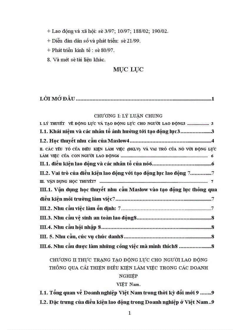 image for page Tạo động lực cho người lao động thông qua cải thiện điều kiện điều kiện làm việc trong các Doanh nghiệp Việt Nam 1