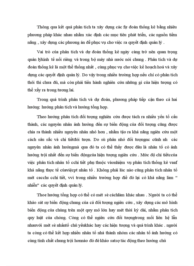 image for page Một số phương pháp thống kê chủ yếu để phân tích và dự đoán trong nghiên cứu giá trị xuất nhập khẩu hàng hoá ở Việt Nam 1