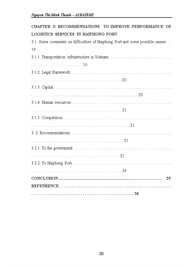 image for page Real situation and Logistics applicability in freight forwarding of Haiphong Port Recommendations to improve performance