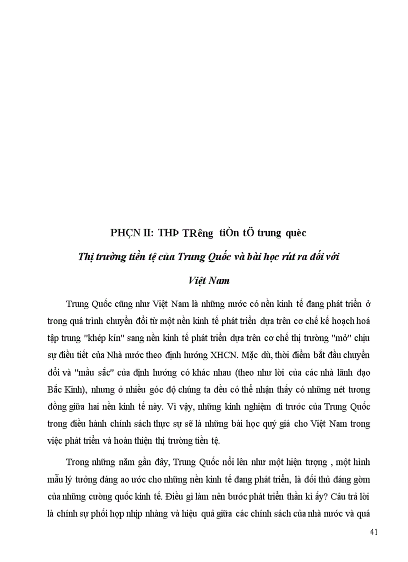 image for page Thị trường tiền tệ của Trung Quốc và bài học rút ra đối với Việt Nam