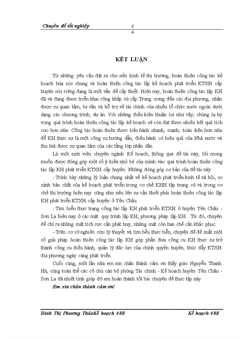 image for page Hoàn thiện công tác lập kế hoạch phát triển kinh tế xã hội huyện Yên Châu tỉnh Sơn La 1