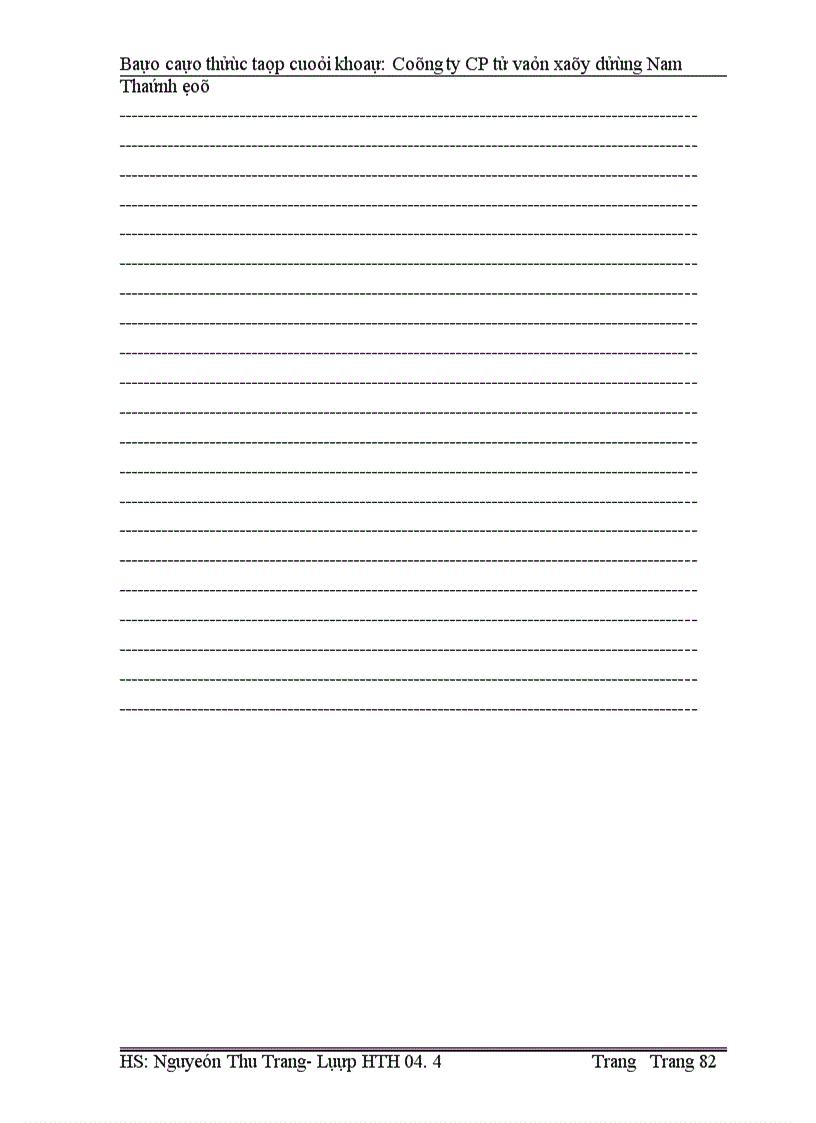 image for page Báo cáo thực tập tổng hợp tại cổ phần tư vấn Xây dựng Nam Thành Đô