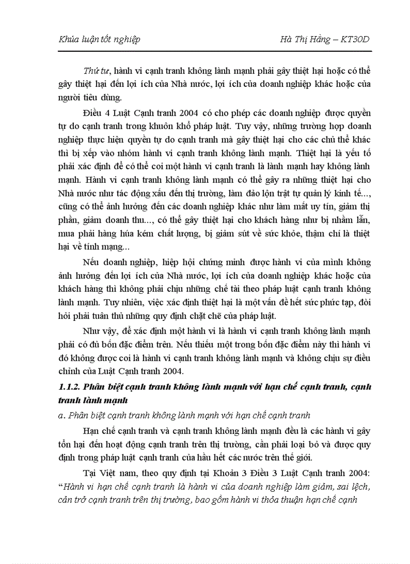 image for page Pháp luật chống cạnh tranh không lành mạnh ở Việt Nam Một số vấn đề lý luận và thực tiễn 1