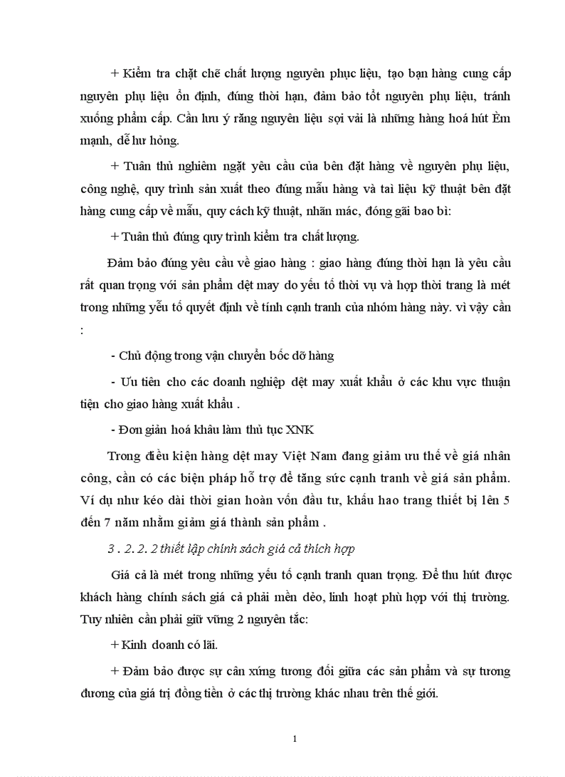 image for page Một số biện pháp nâng cao khả năng cạnh tranh của hàng dệt may Việt Nam trên thị trường thế giới