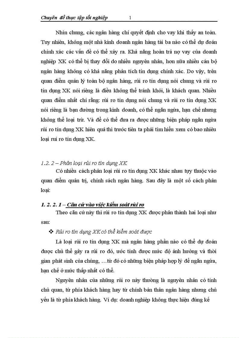 image for page Giải pháp ngăn ngừa rủi ro tín dụng XK tại Ngân hàng Liên doanh Lào Việt chi nhánh Hà Nội 1
