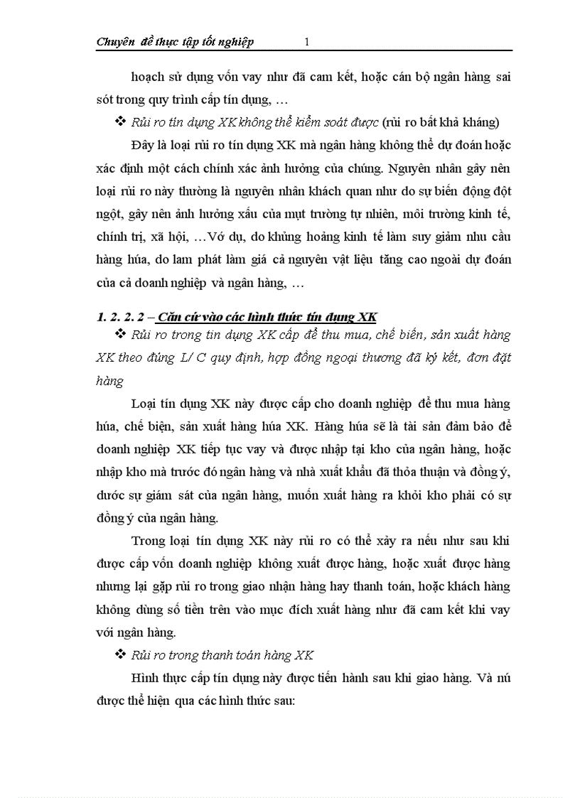 image for page Giải pháp ngăn ngừa rủi ro tín dụng XK tại Ngân hàng Liên doanh Lào Việt chi nhánh Hà Nội 1