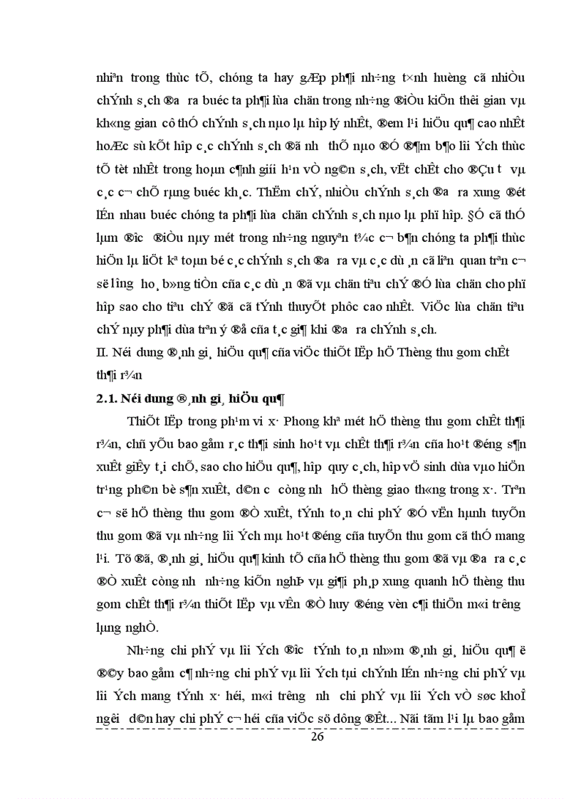 image for page Bước đầu tính toán hiệu quả kinh tế của việc thiết lập hệ thống thu gom chất thải rắn làng giấy Phong Khê huyện Yên Phong tỉnh Bắc Ninh 1