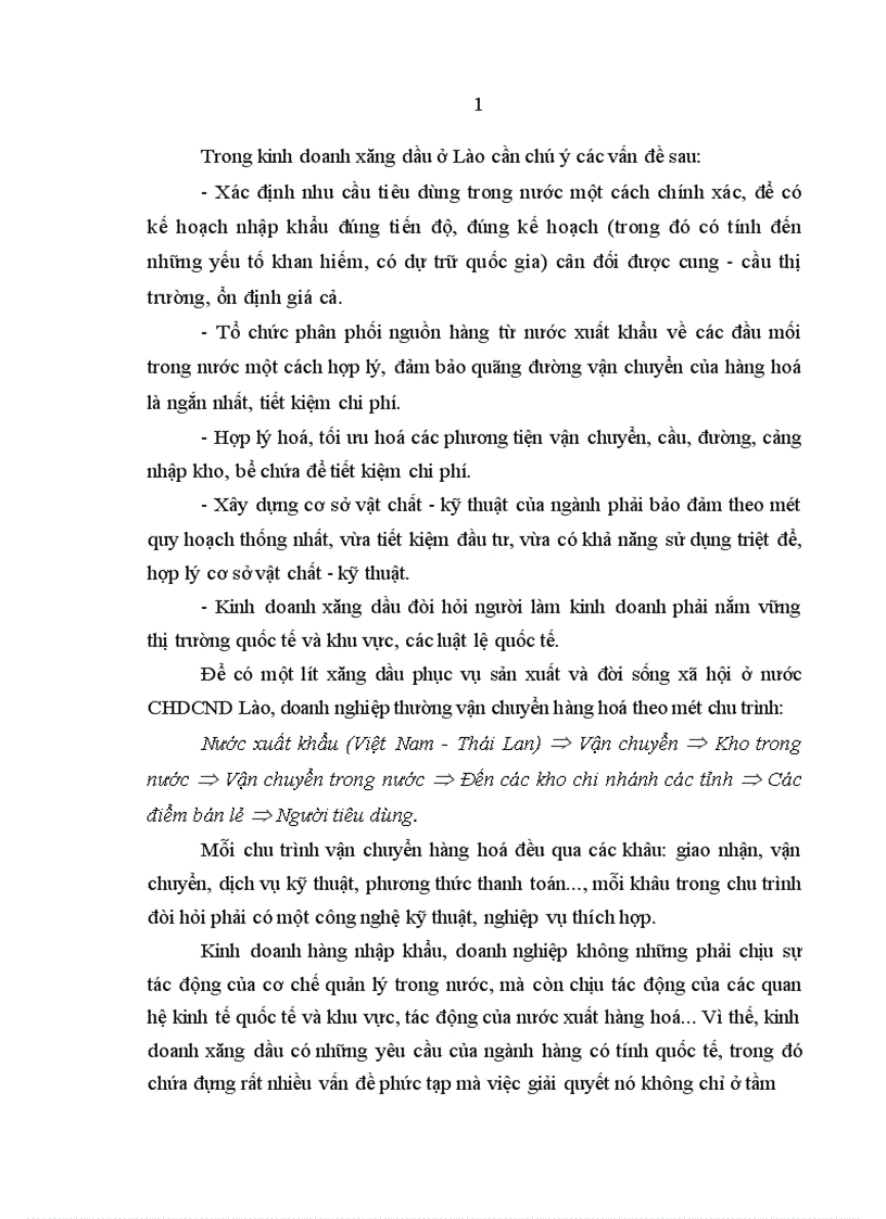 image for page Đổi mới quản lý ở Công ty Xăng dầu Lào 1