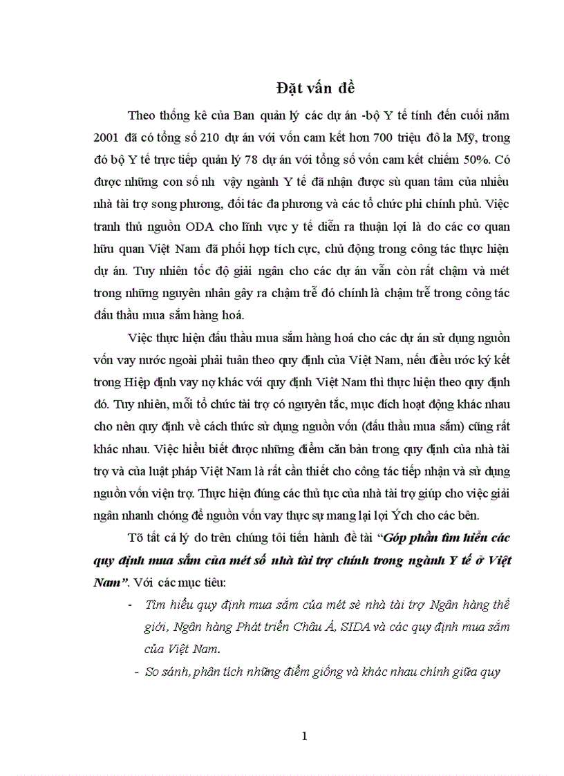 image for page Góp phần tìm hiểu các quy định mua sắm của một số nhà tài trợ chính trong ngành Y tế ở Việt Nam
